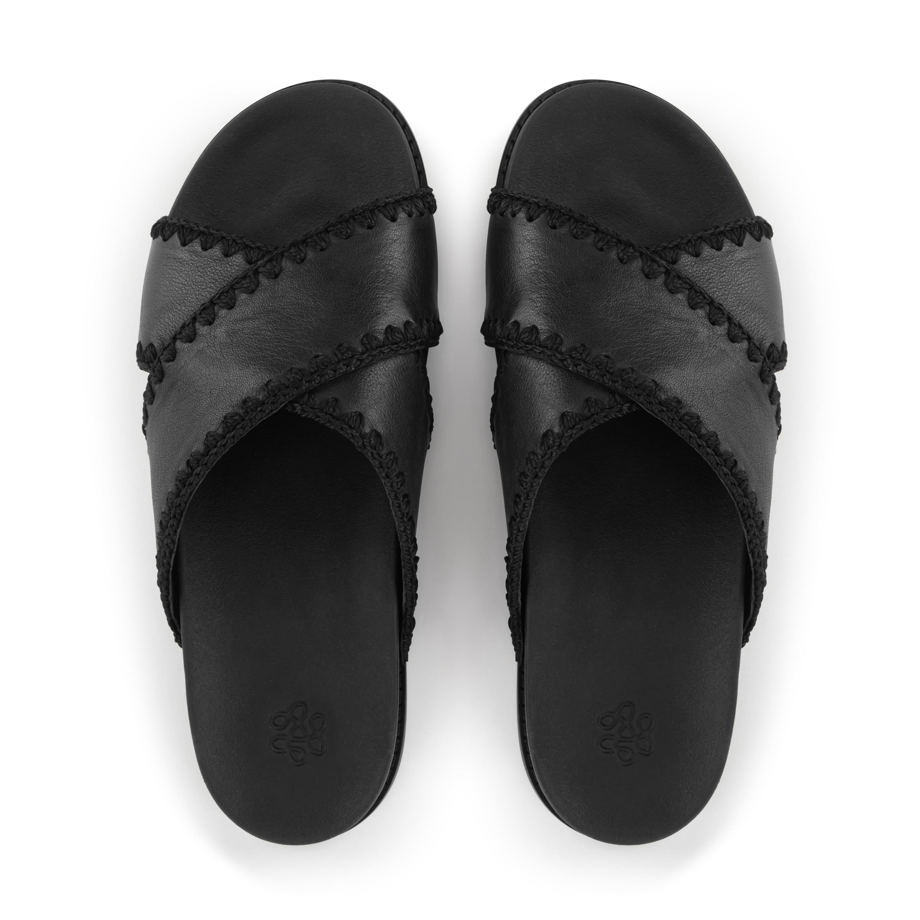 Penelope Sandal - Leather - Black