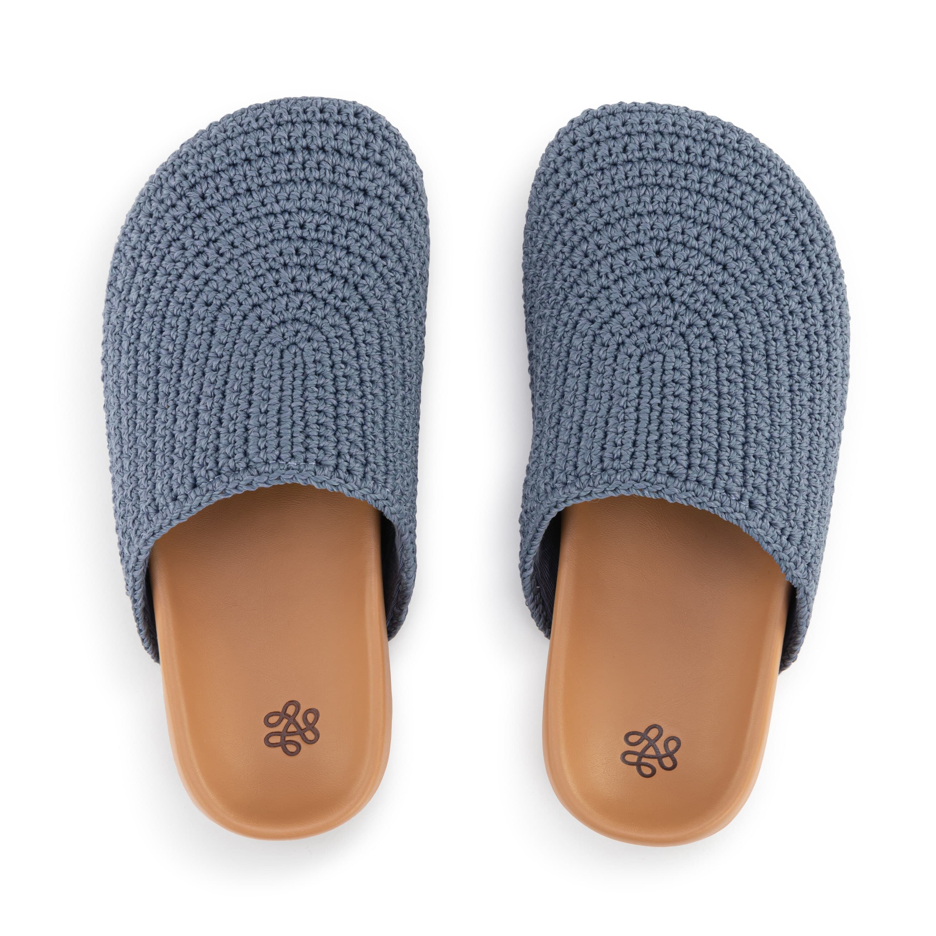 Bolinas Clog - Kids - Hand Crochet - Maritime