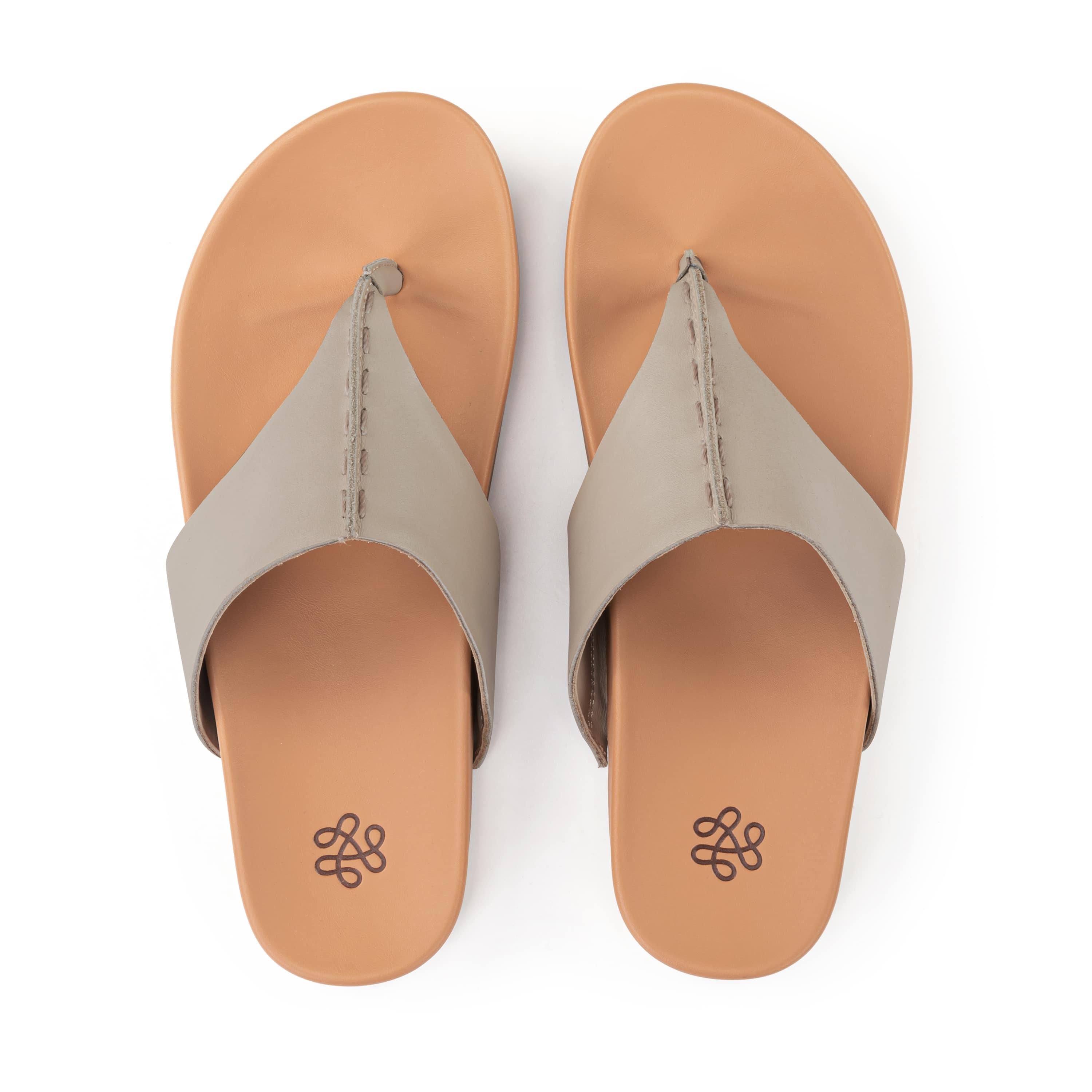 Everly Sandal - Leather - Sand
