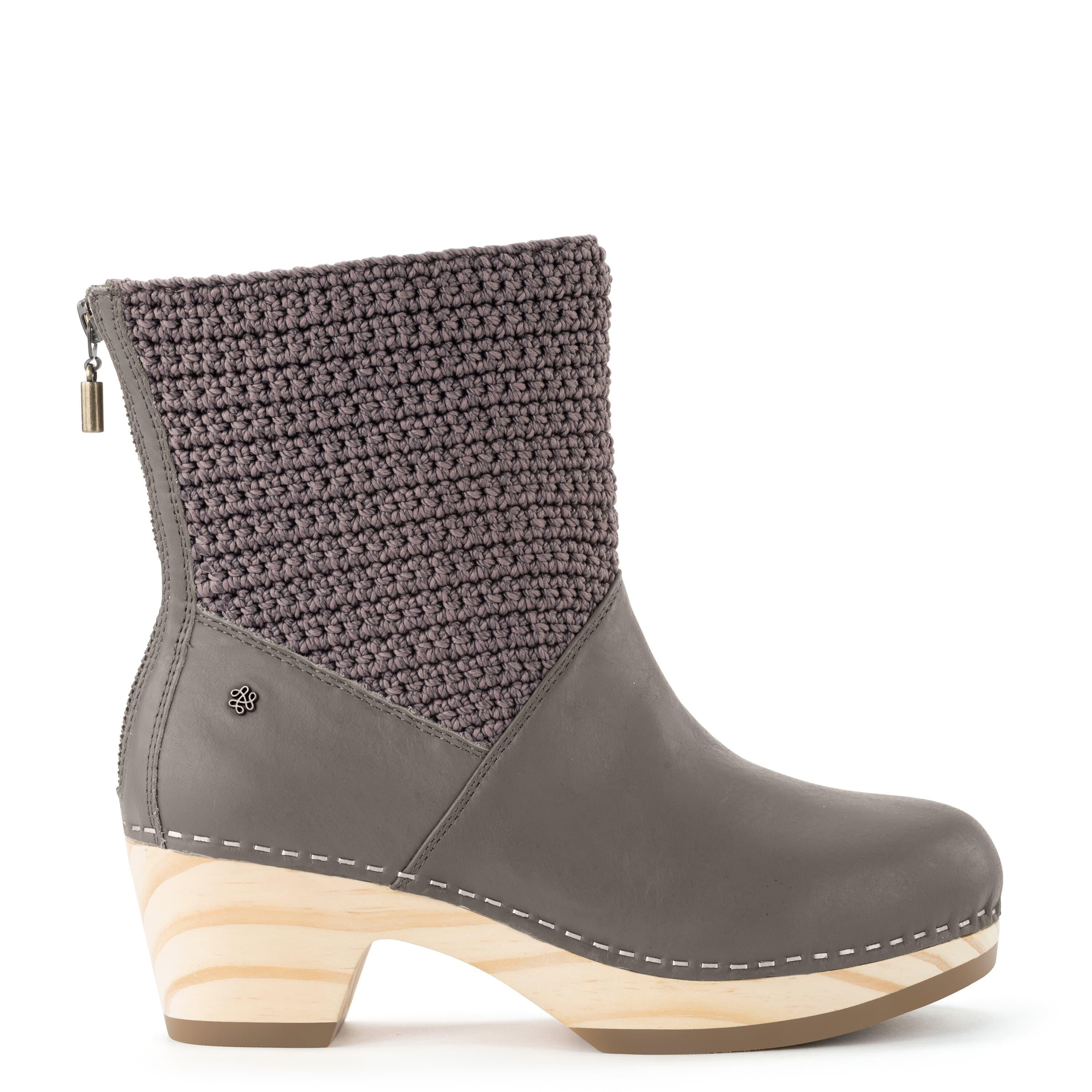 Paloma Clog Boot - Leather - Mushroom
