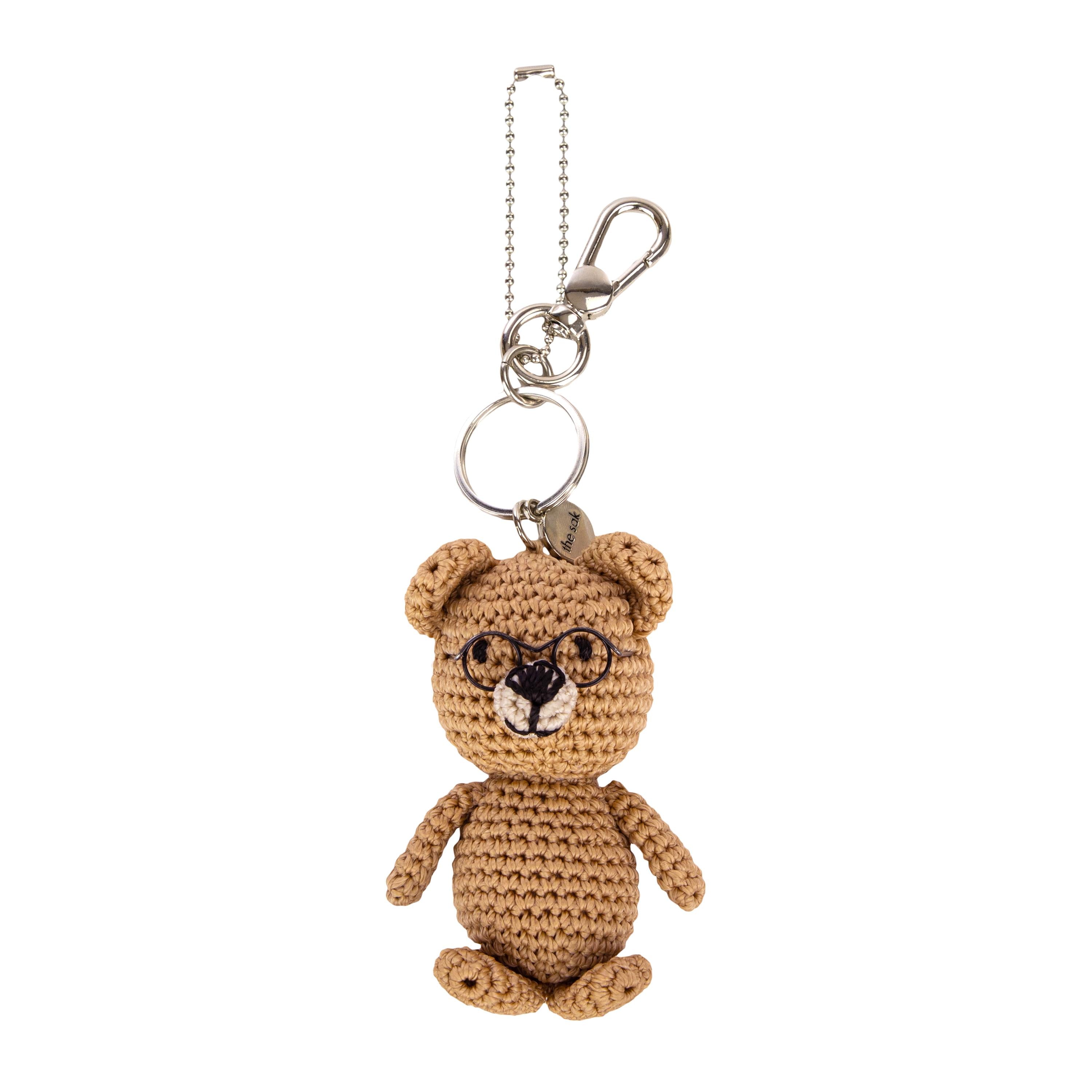 Yarnicharmz Dangle - Hand Crochet - Teddy Bear