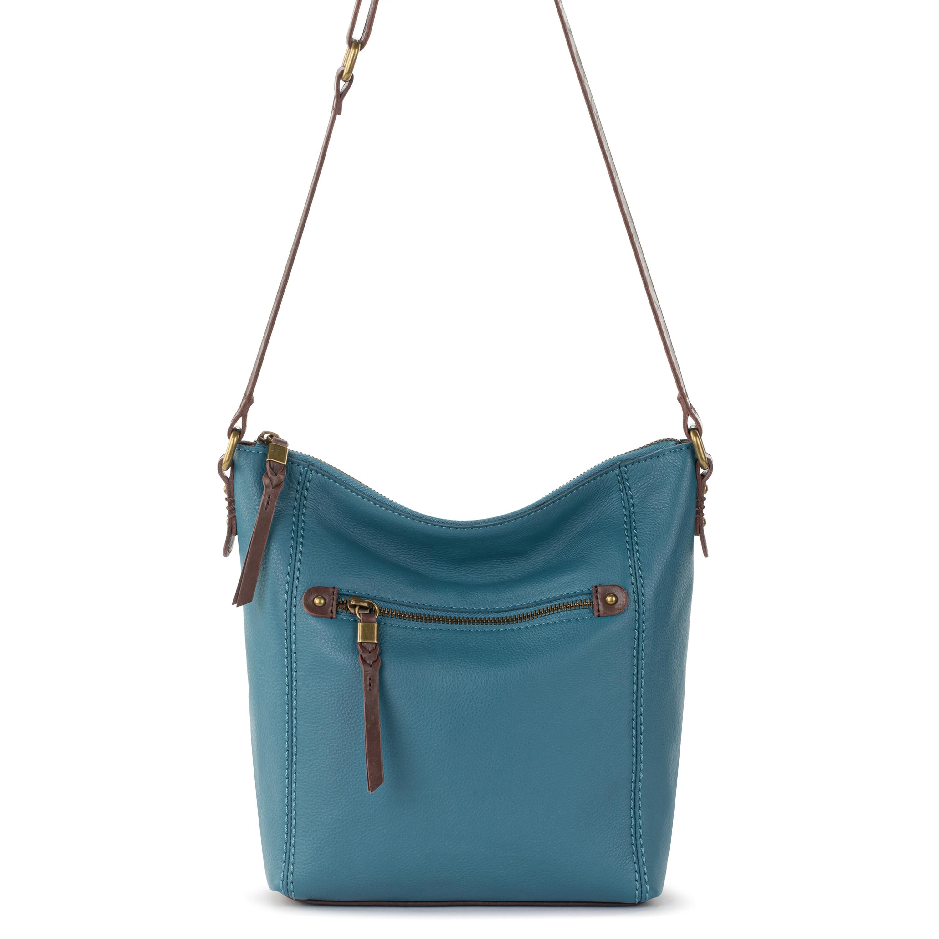 Ashland Crossbody - Leather - Lagoon