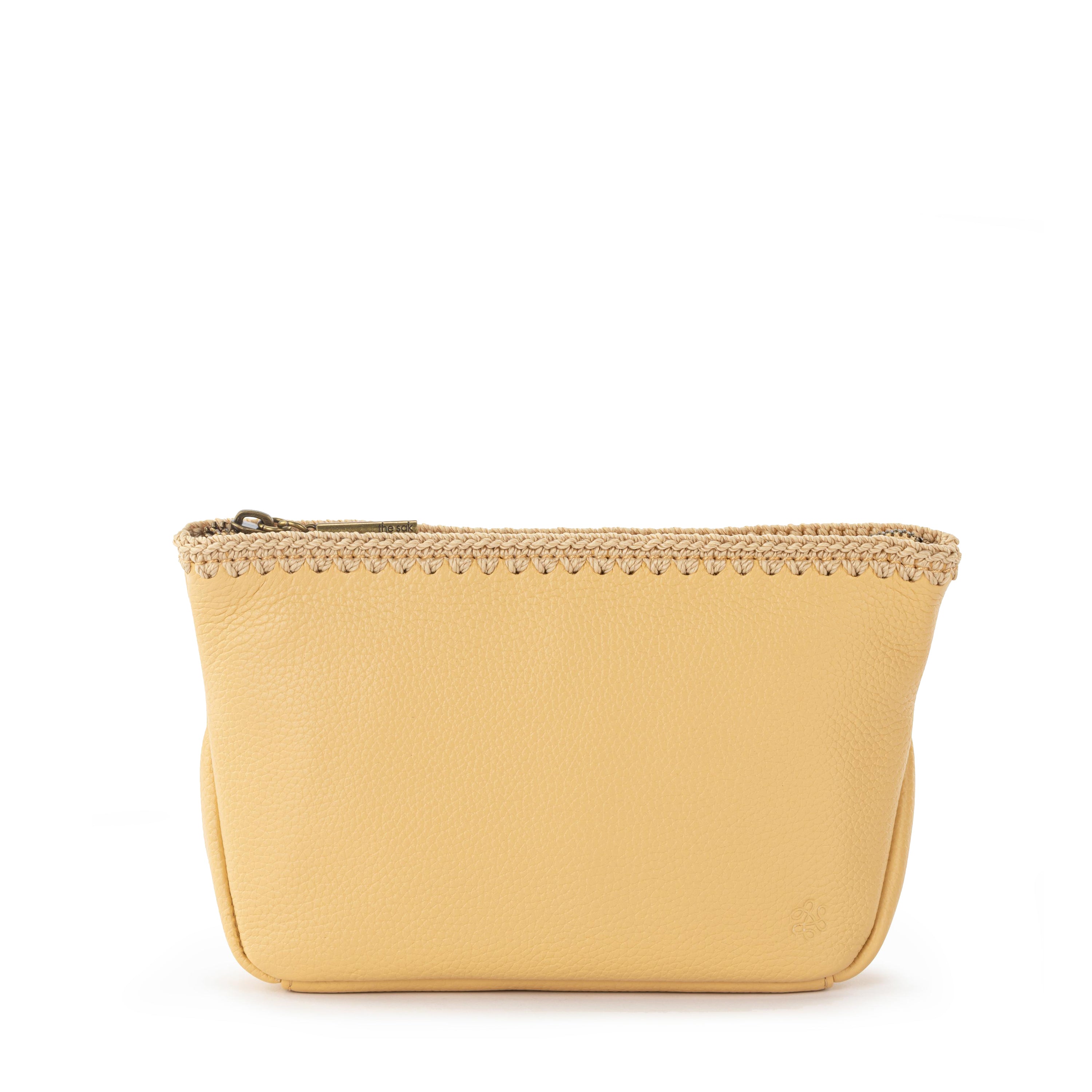 Essential Pouch - Leather - Buttercup