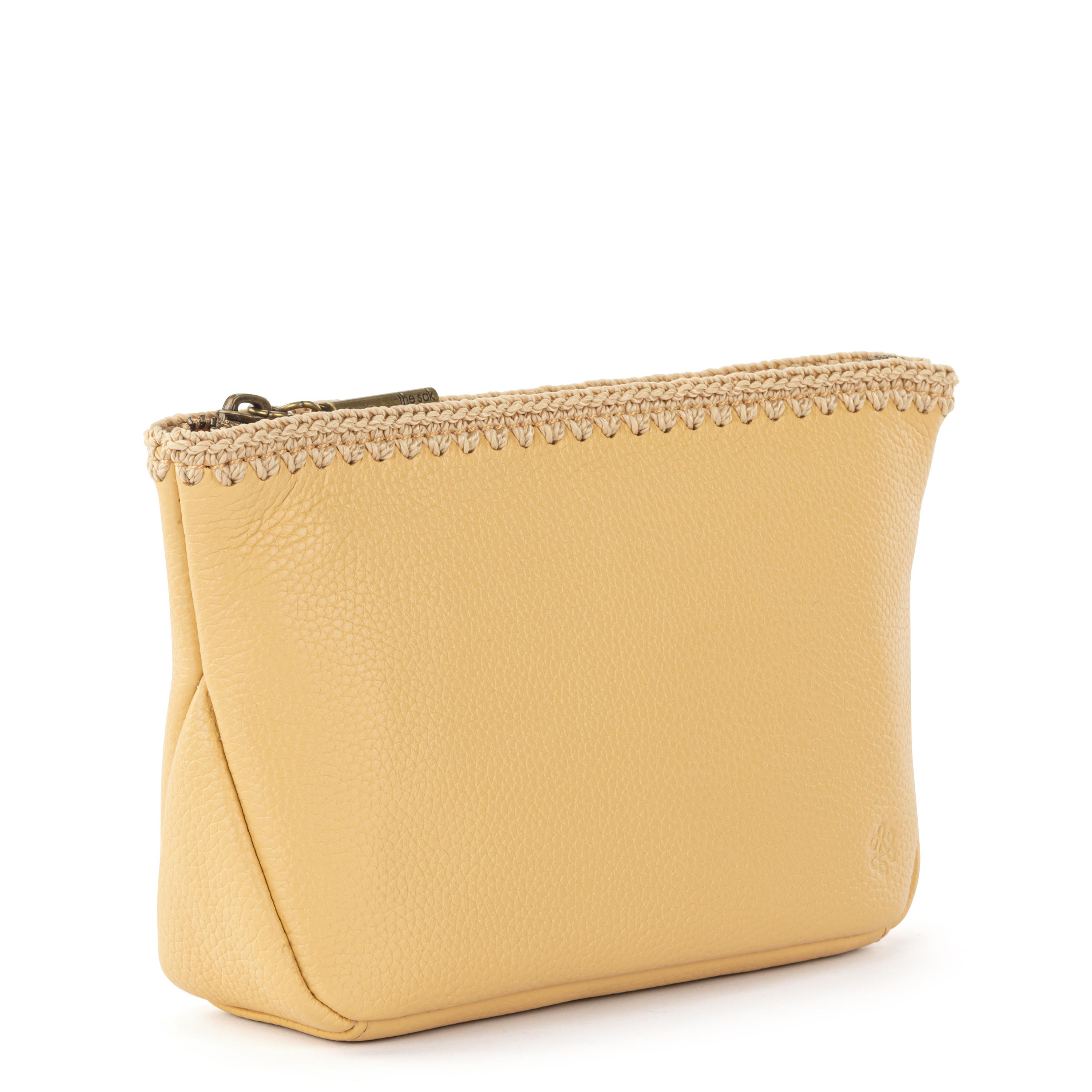 Essential Pouch - Leather - Buttercup