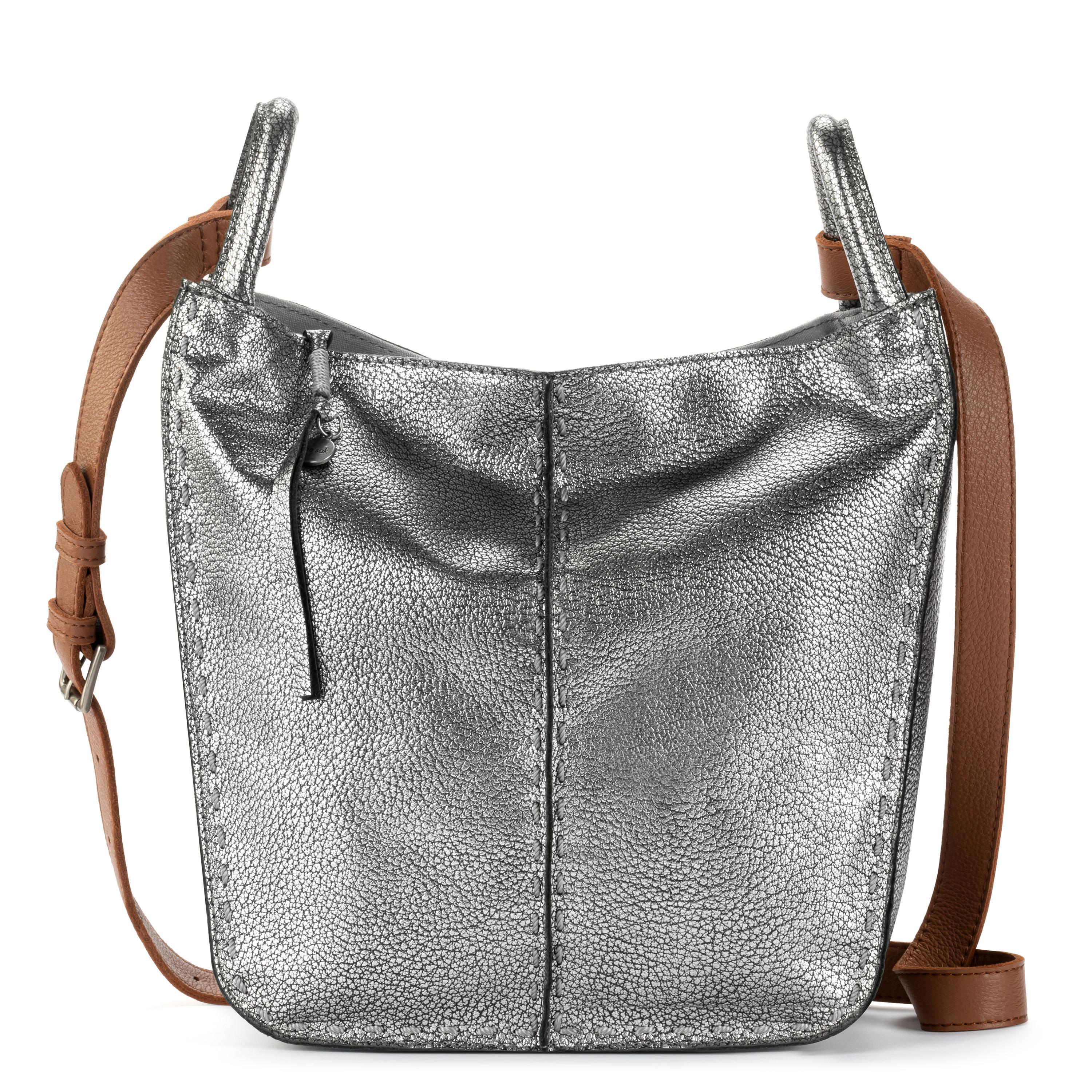 Los Feliz Crossbody - Leather - Dark Silver