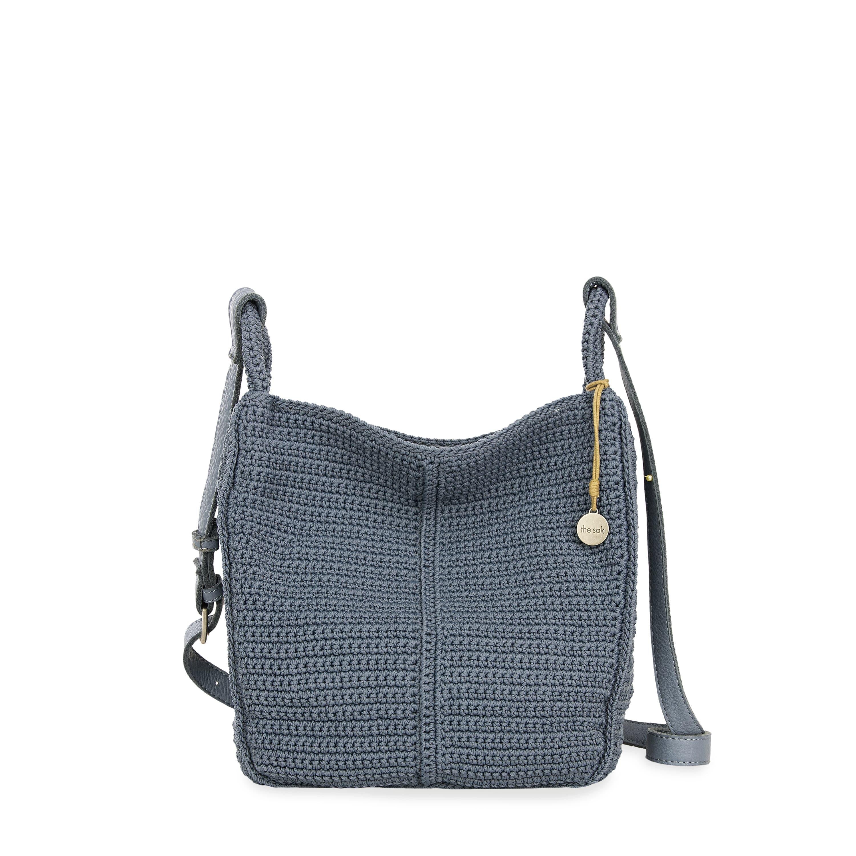 Los Feliz Crossbody - Hand Crochet - Maritime