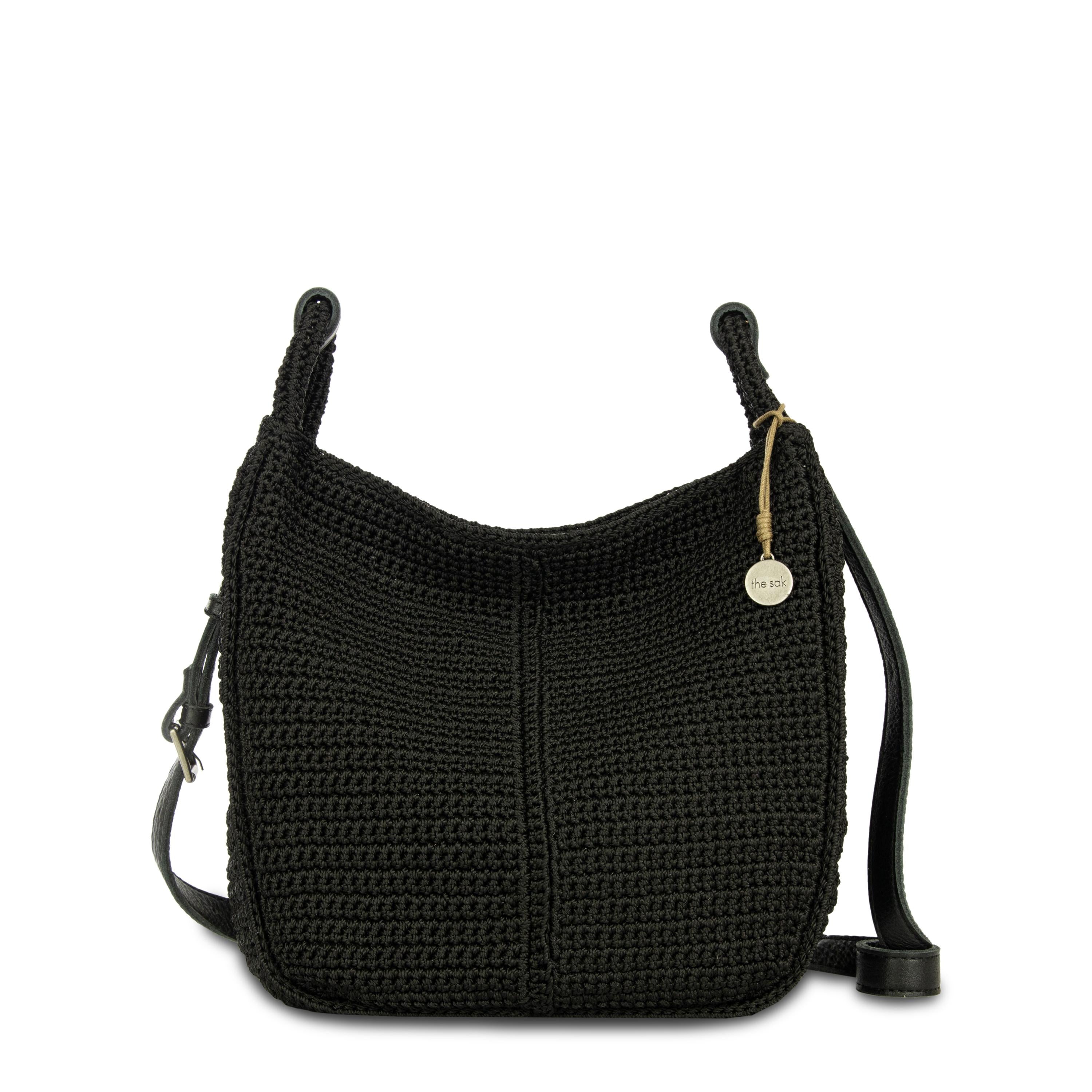 Los Feliz Crossbody - Hand Crochet - Black