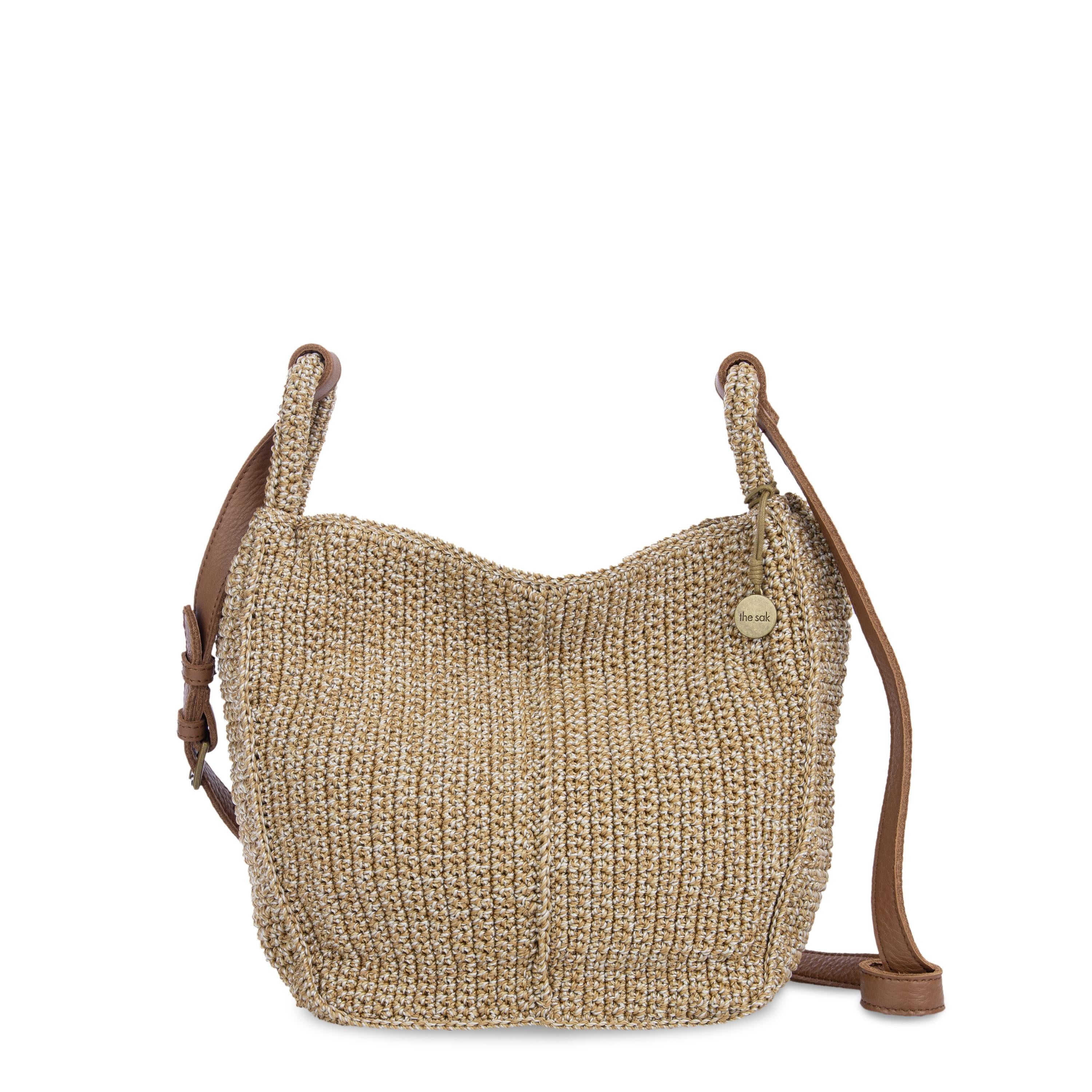 Los Feliz Crossbody - Hand Crochet - Bamboo Static