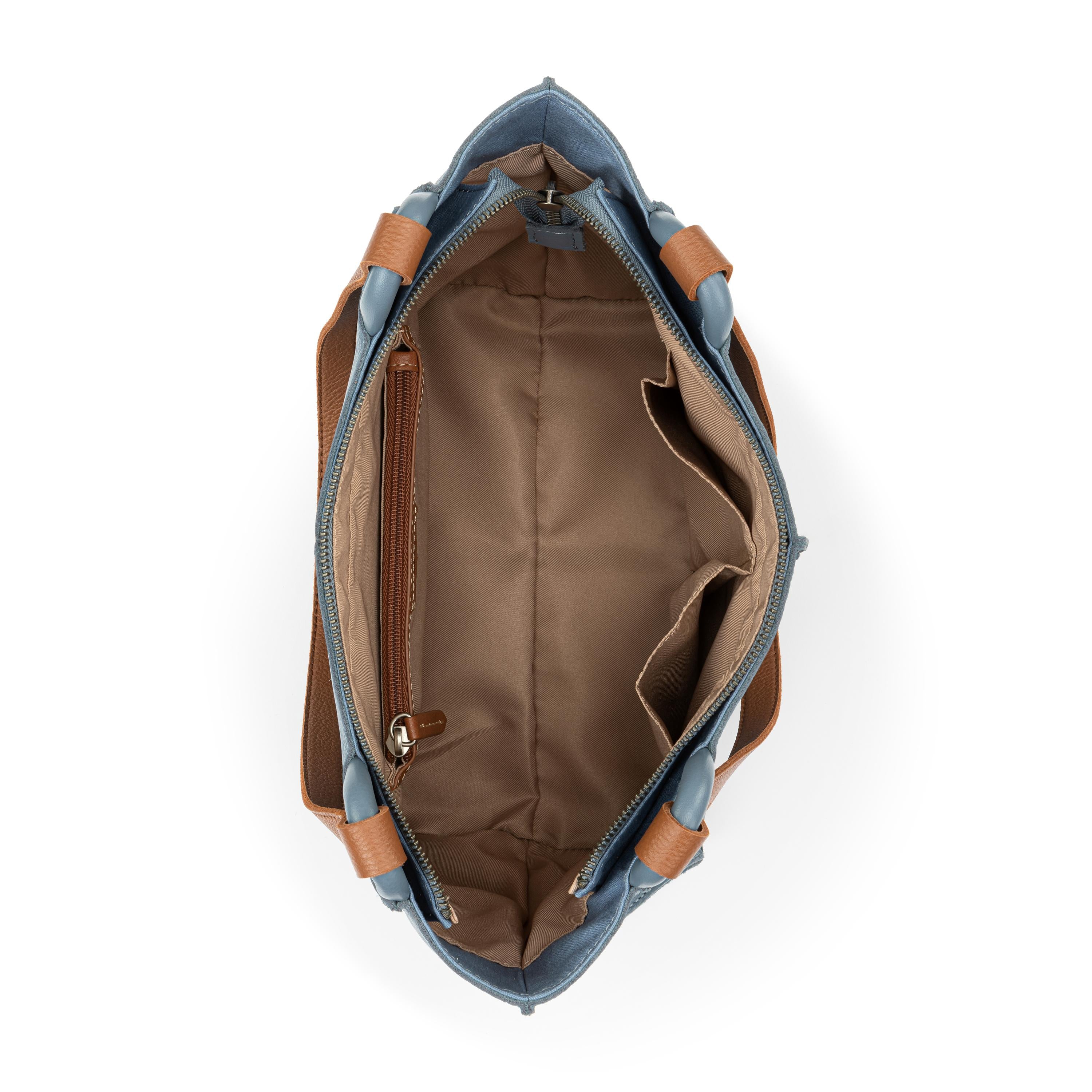 Los Feliz Satchel - Leather - Maritime