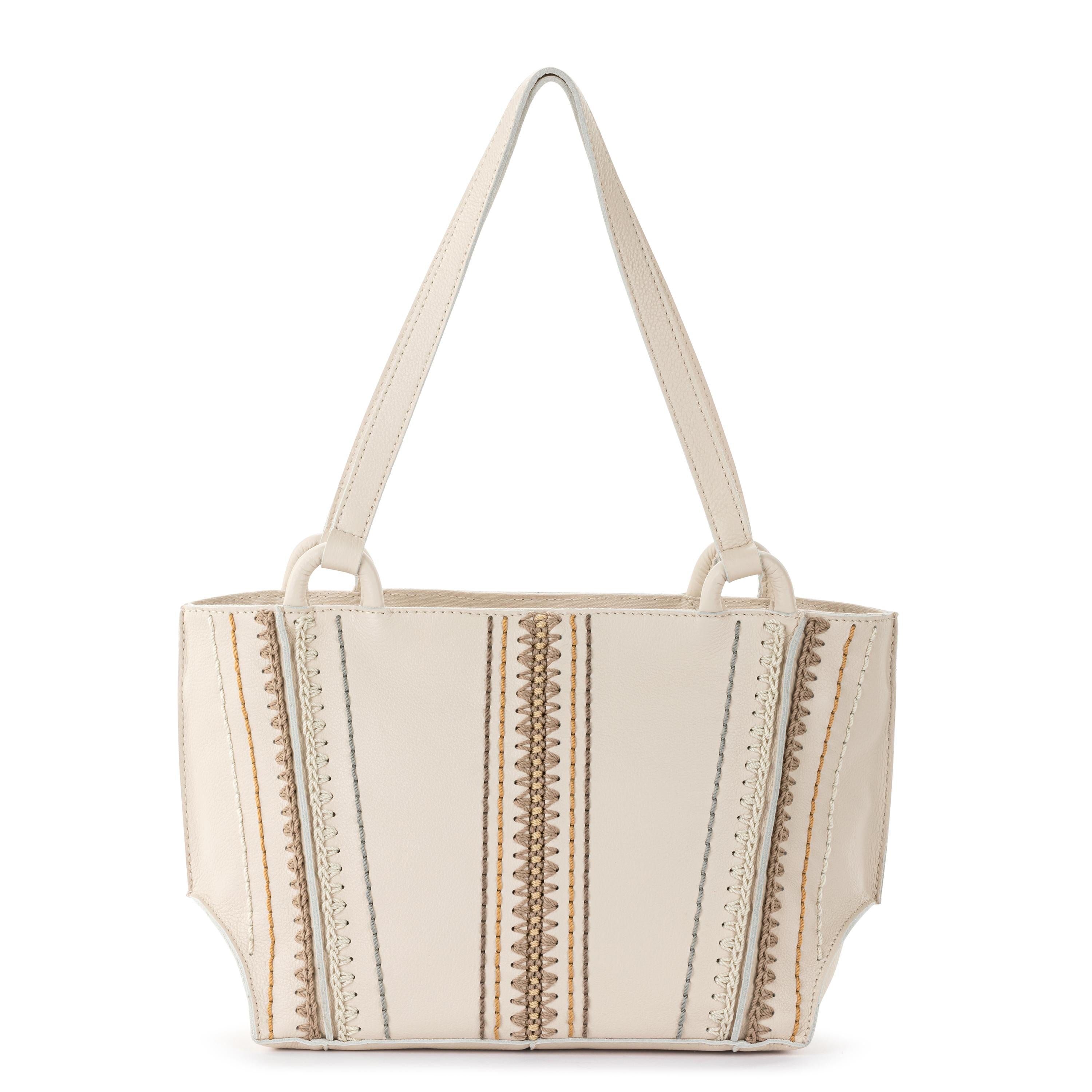Los Feliz Satchel - Leather - Stone Neutral Seminyak