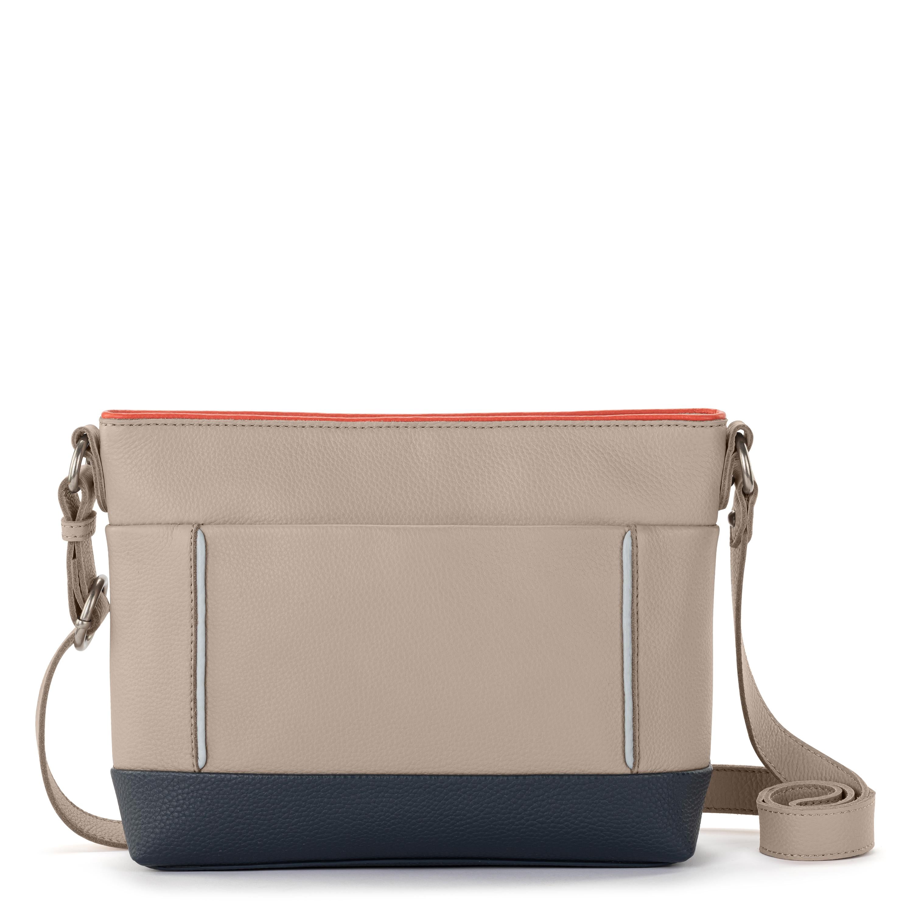 Melrose Crossbody - Leather - Sand Horizon Block