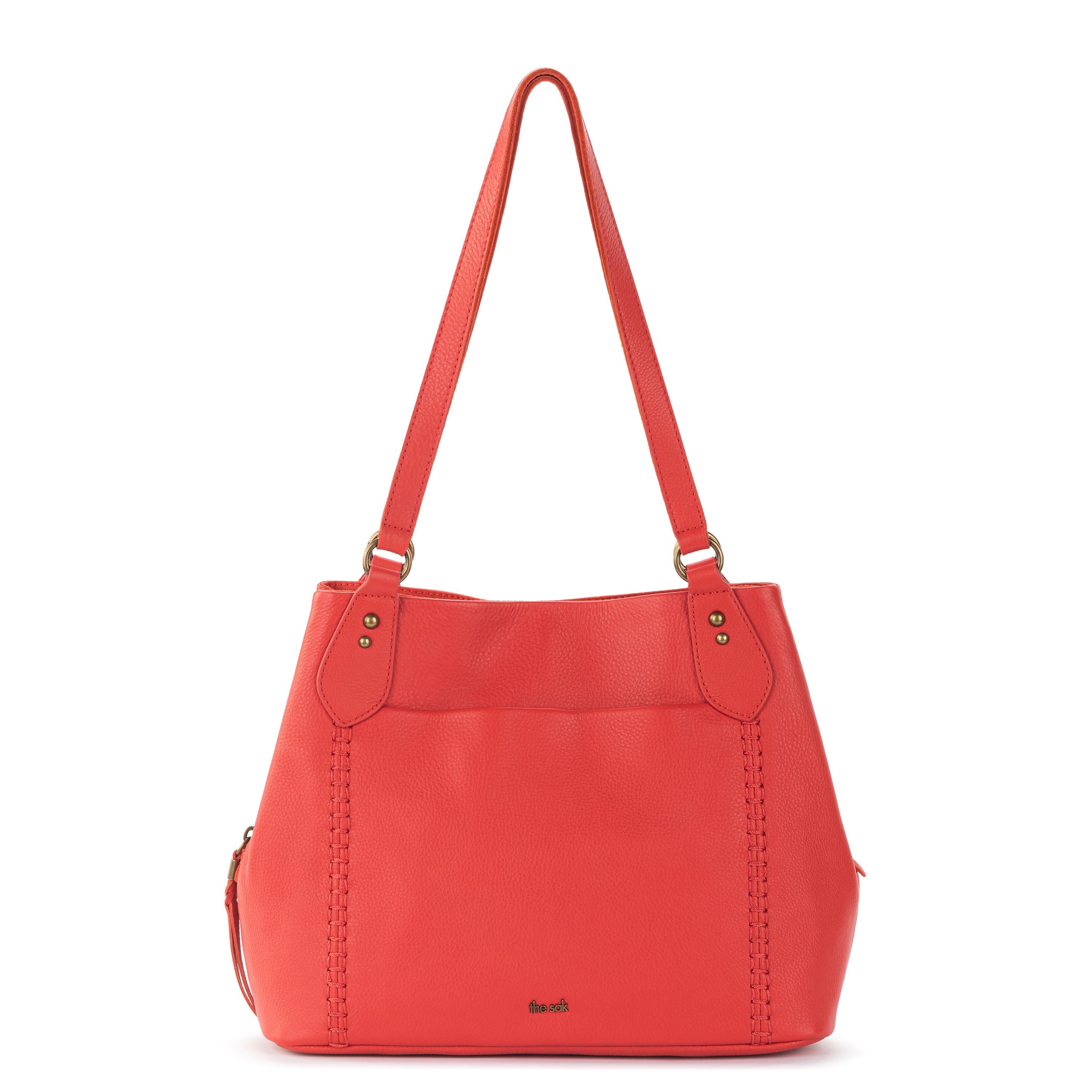 Melrose Satchel - Leather - Cayenne
