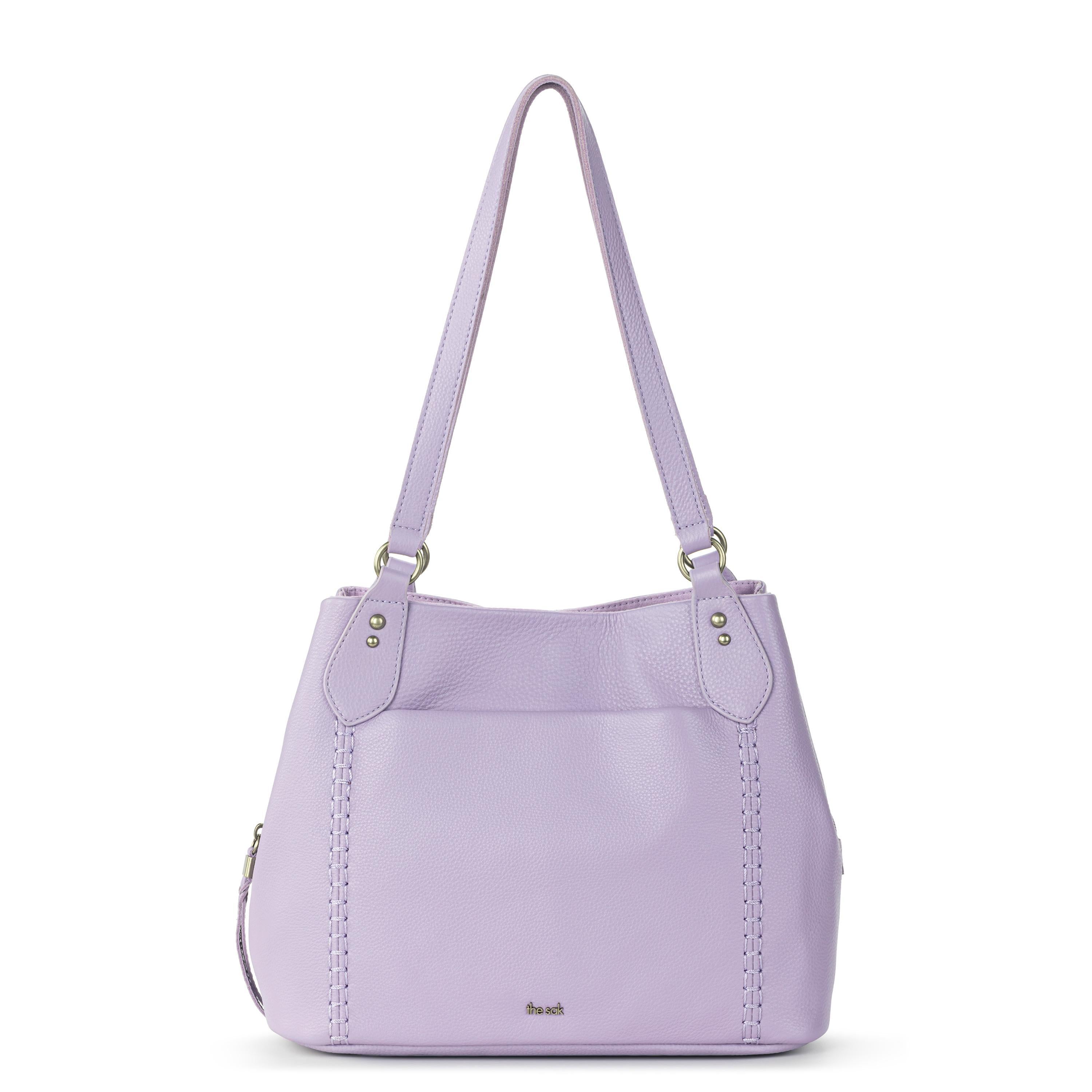 Melrose Satchel - Leather - Orchid