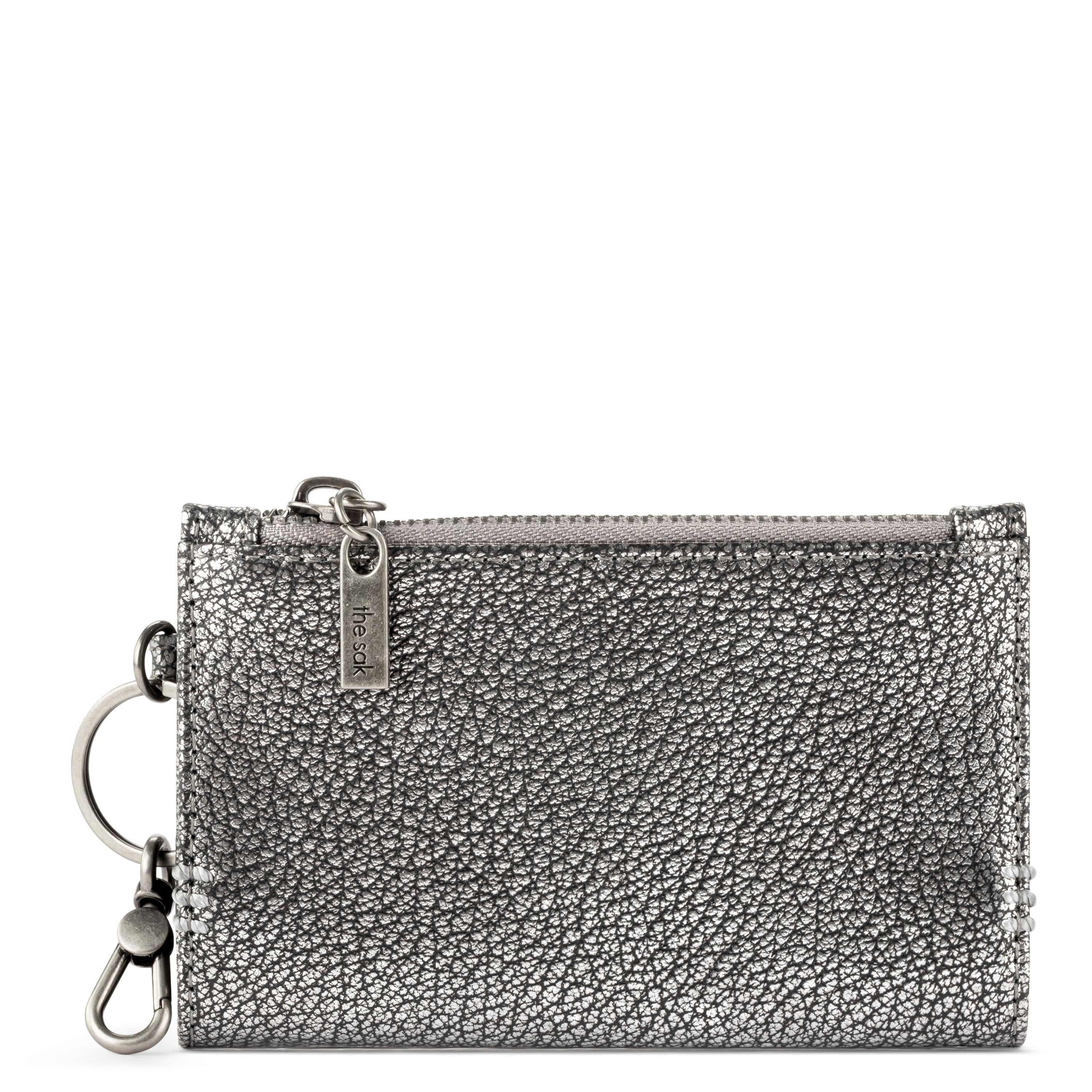 Encino Essential Wallet - Leather - Dark Silver