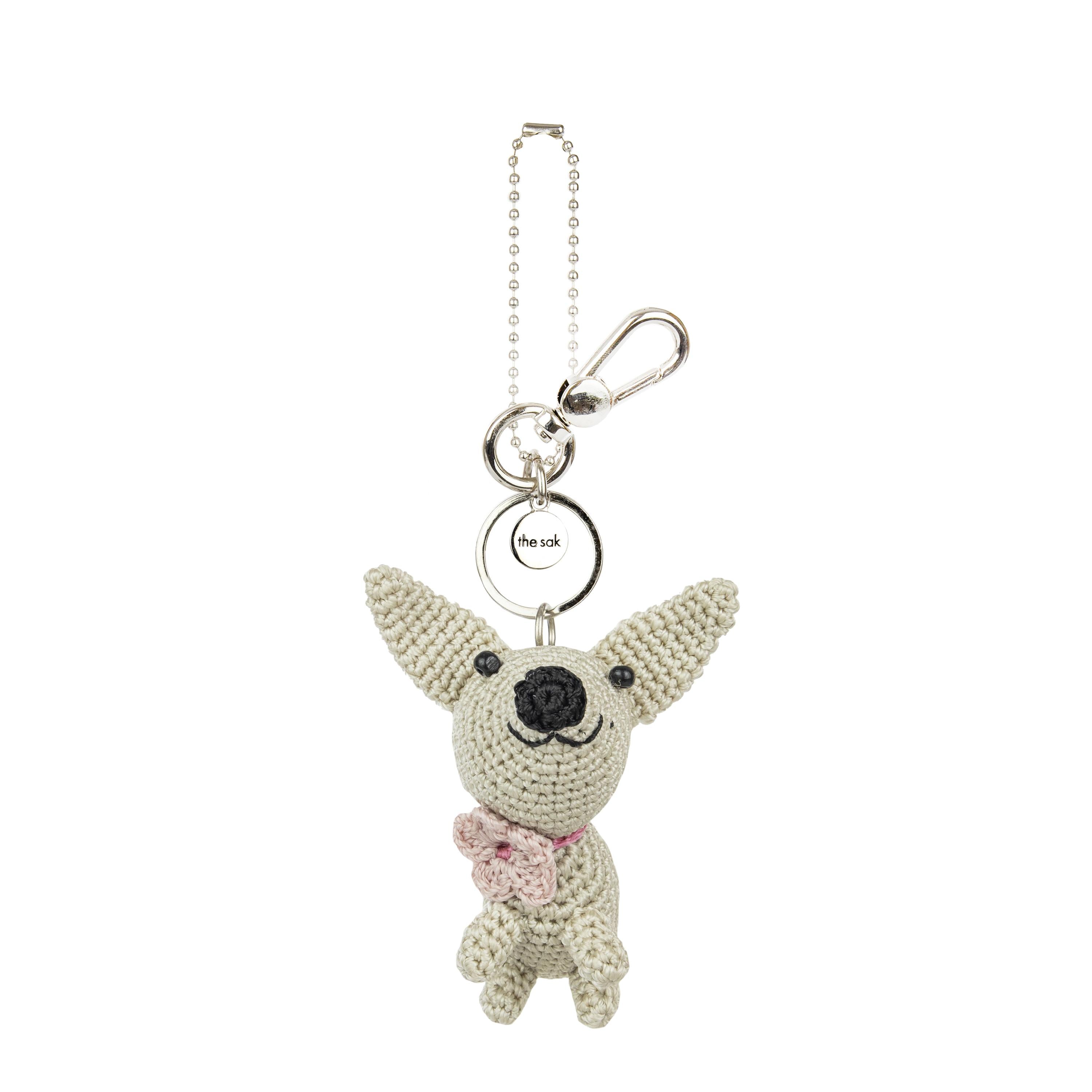 Yarnicharmz Dangle - Hand Crochet - Natural Chihuahua