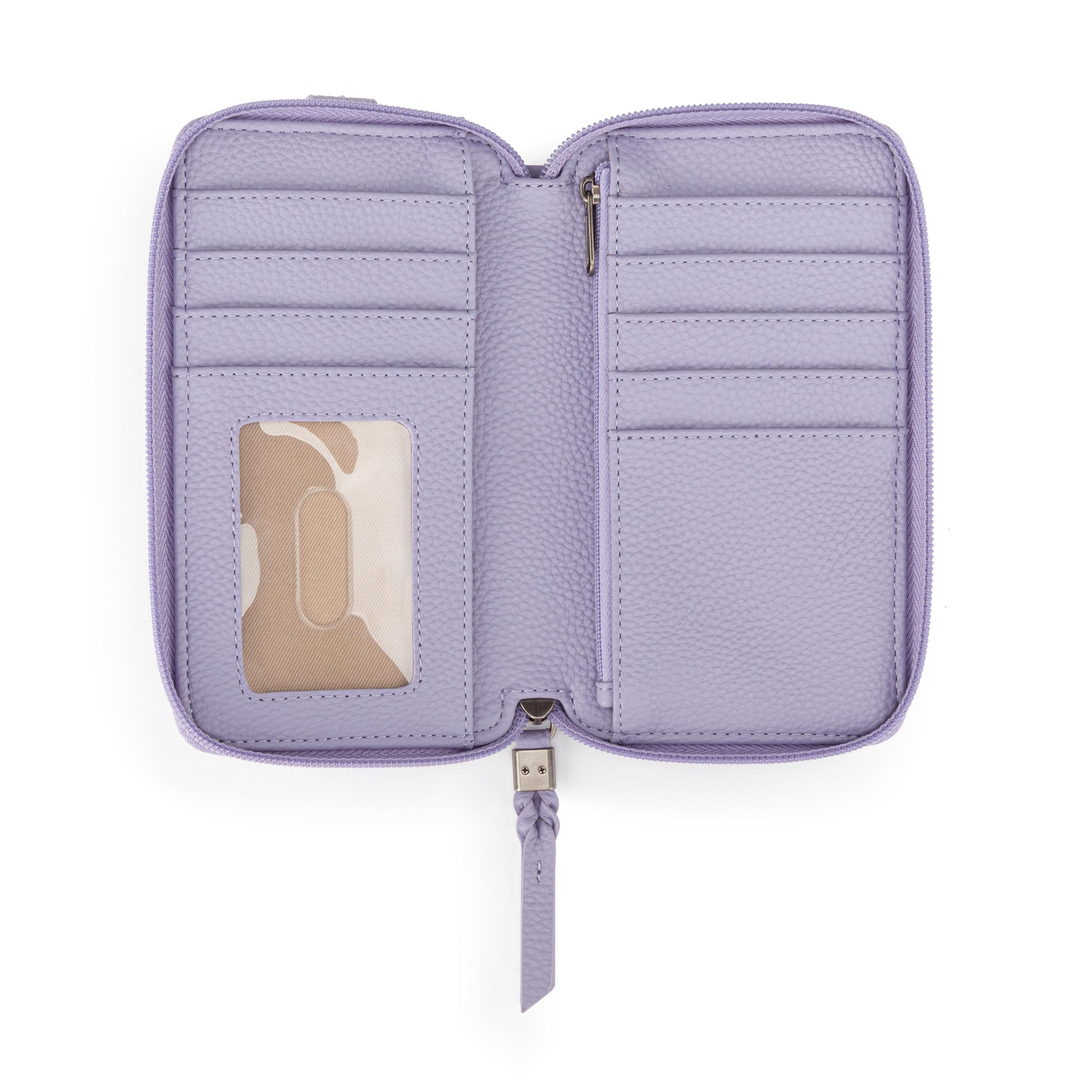 Silverlake Smartphone Wallet - Leather - Orchid