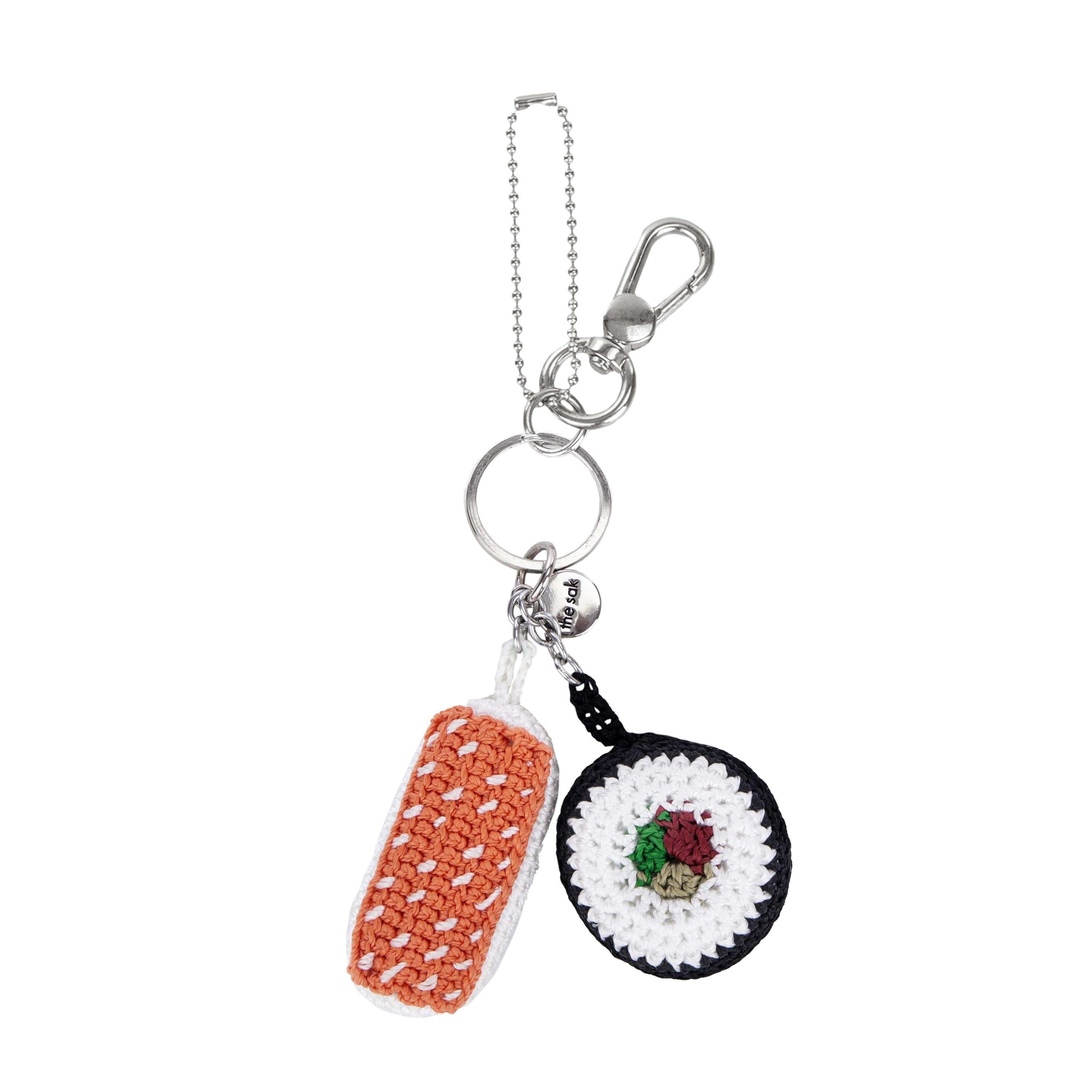 Yarnicharmz Dangle - Hand Crochet - Sushi