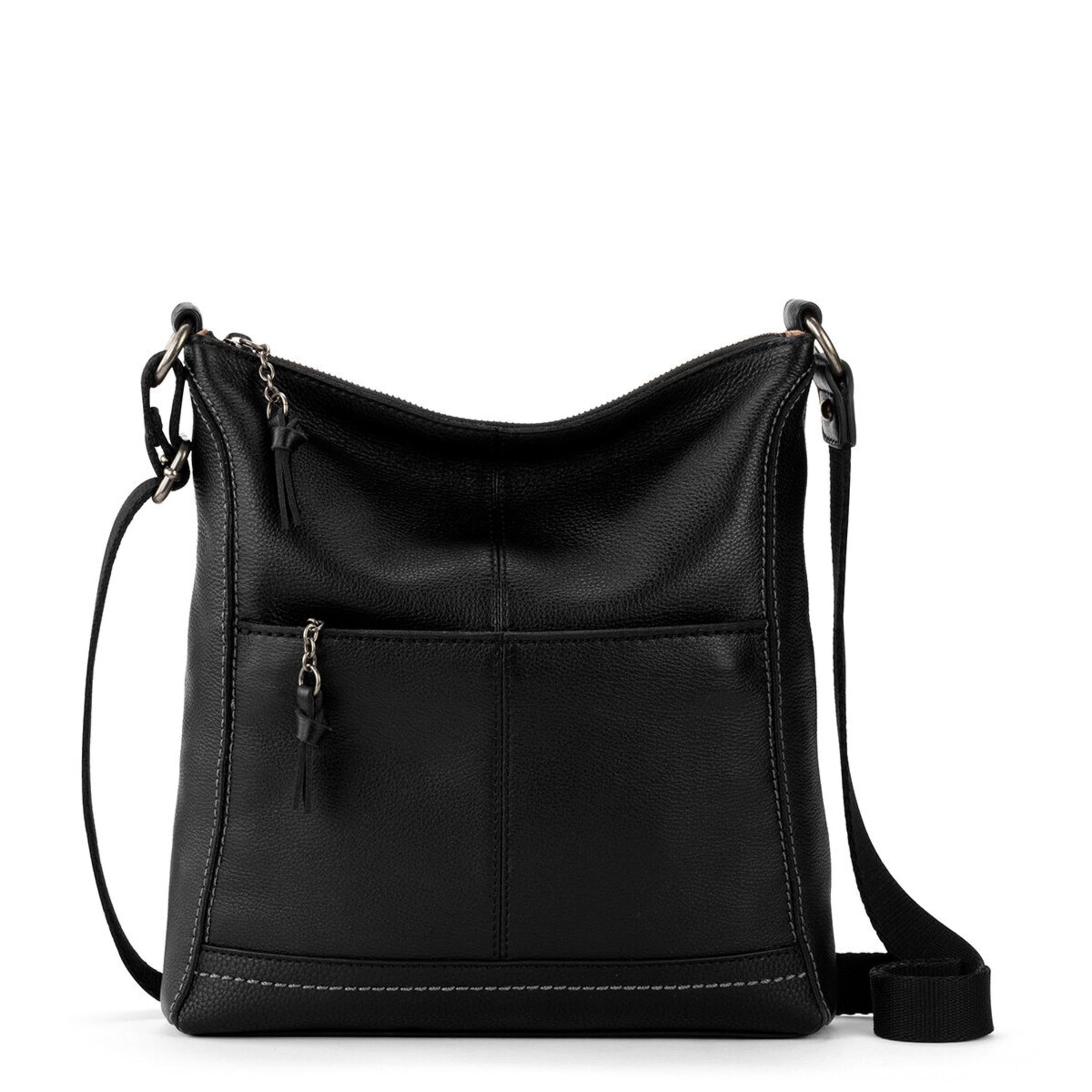 Lucia Crossbody - Leather - Black