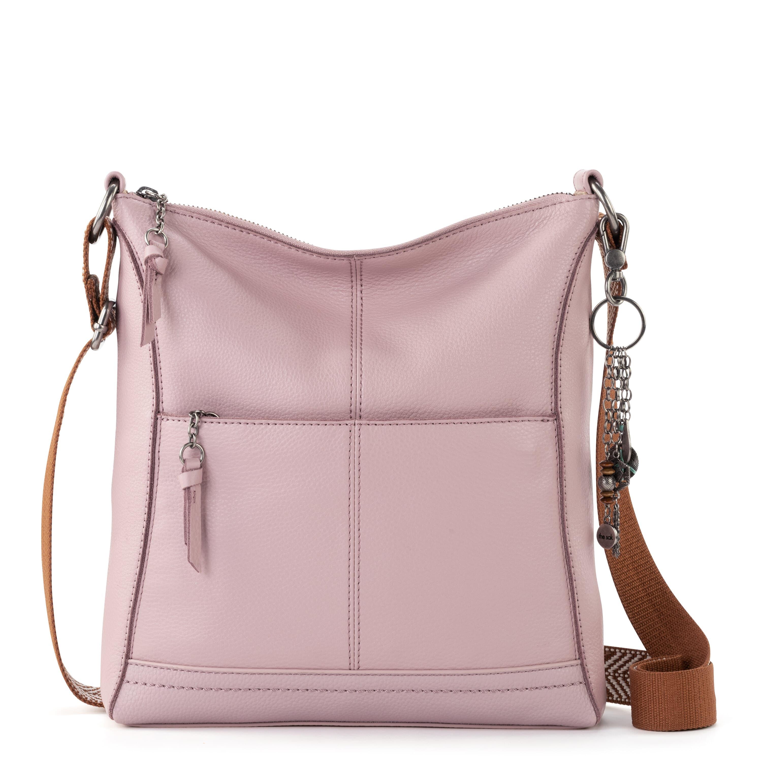 Lucia Crossbody - Leather - Rosewood