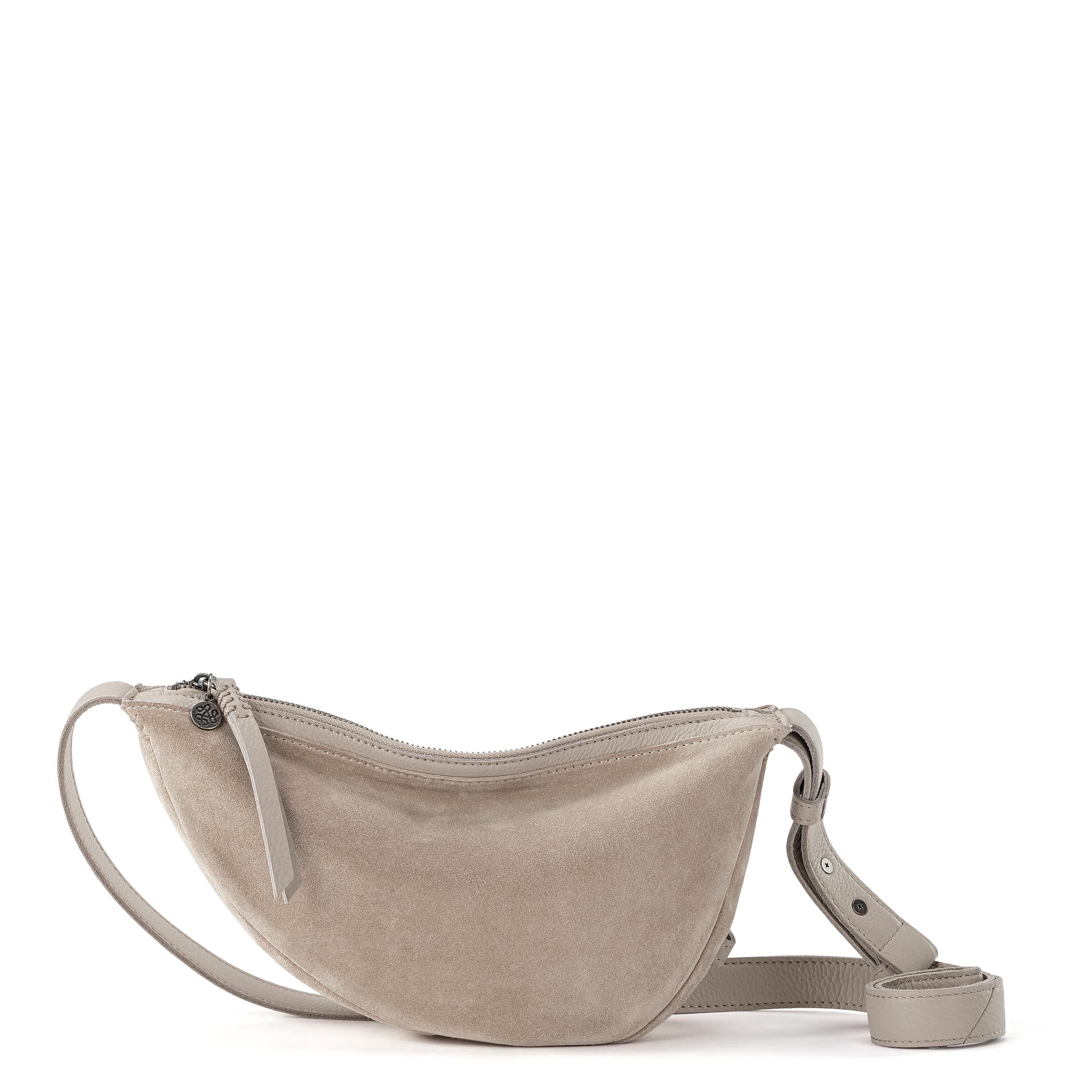 Tess Sling - Leather - Sand Suede Block