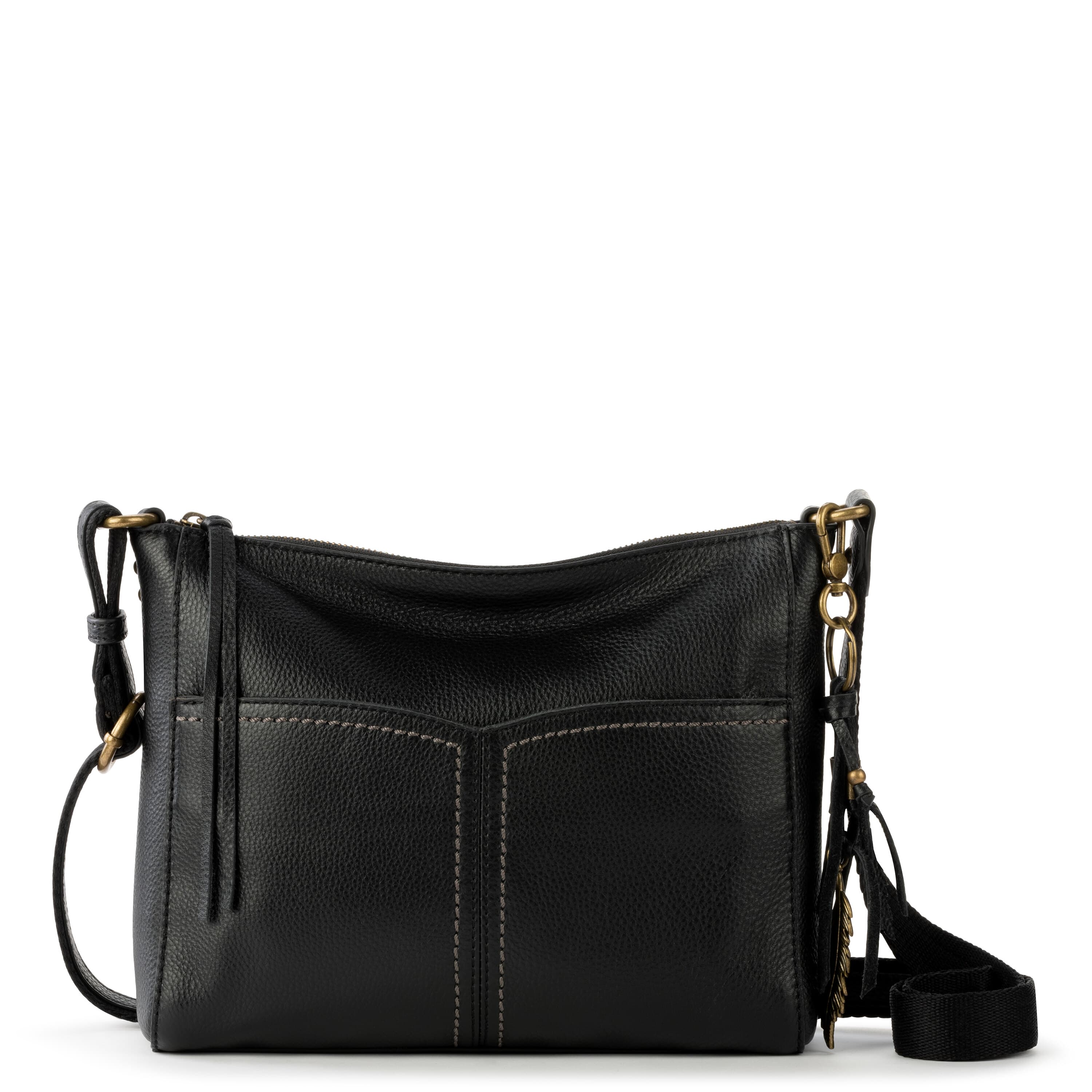 Alameda Crossbody - Leather - Black