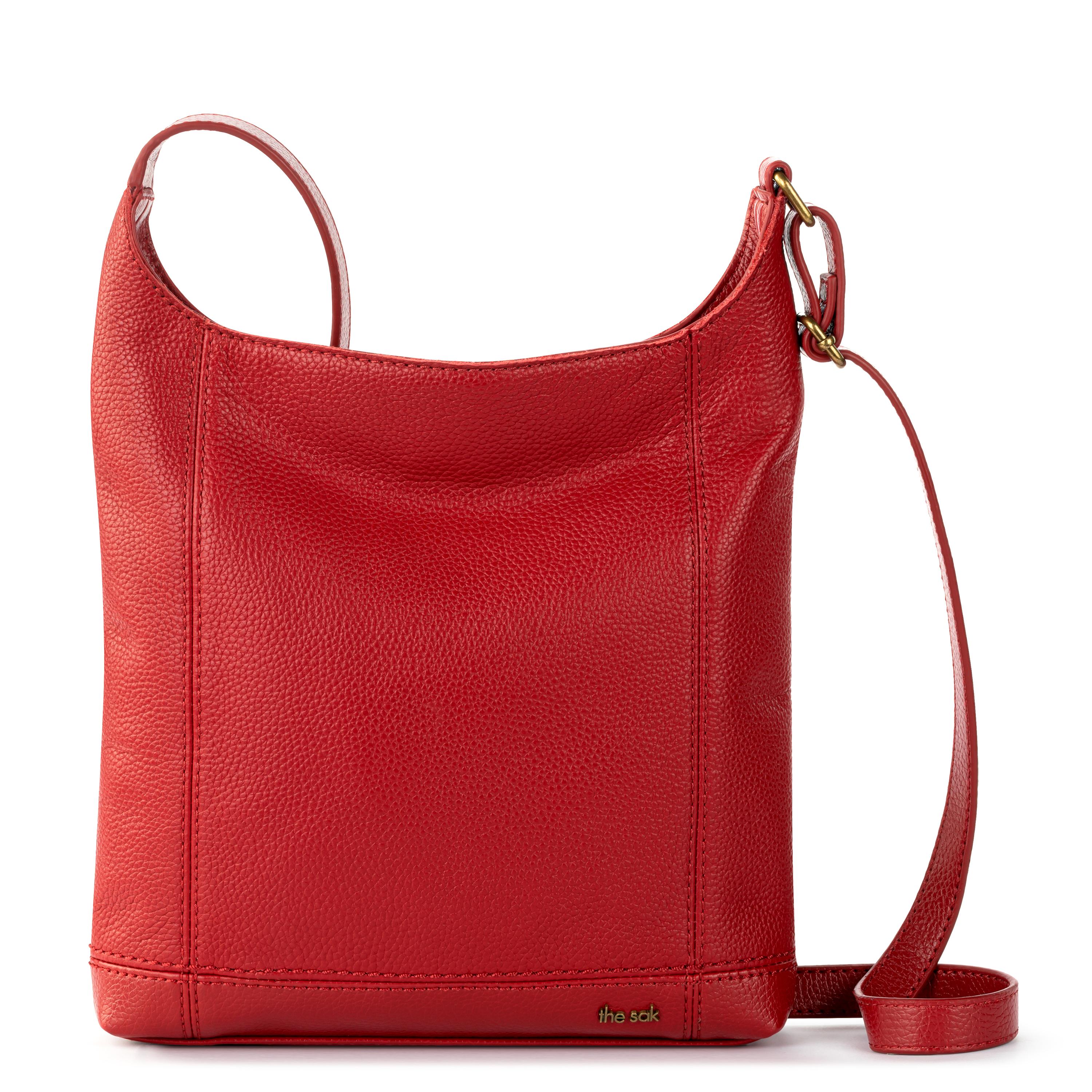 De Young Crossbody - Leather - Scarlet