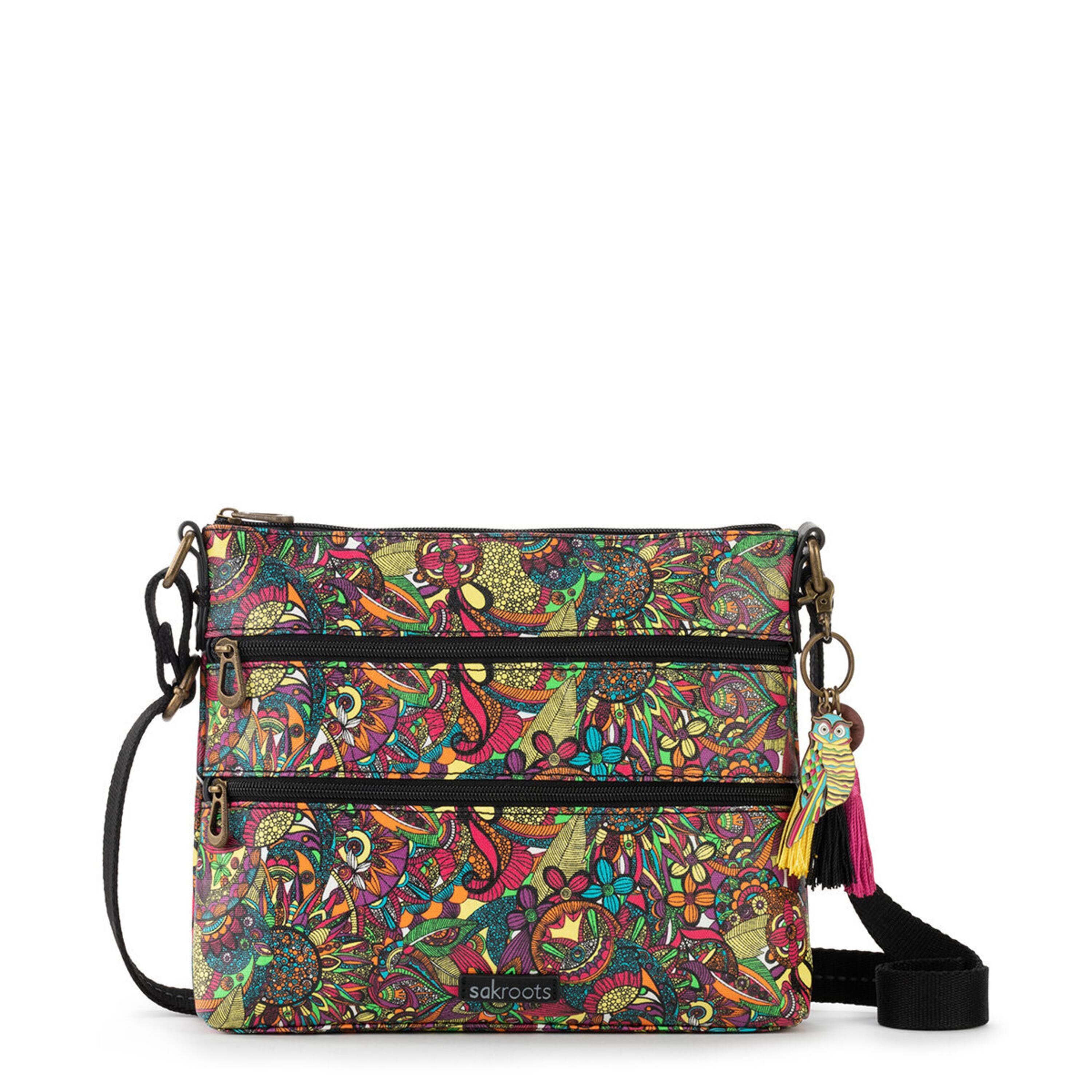 Basic Crossbody - Canvas - Rainbow Spirit Desert